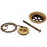 CONJUNTO LAVABO DESAGUE BRONCE VIEJO MZ RIO 85240