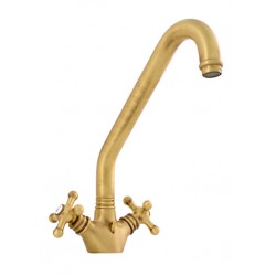 GRIFO COCINA BIMANDO BRONCE VIEJO STILO MZ RIO 401550240