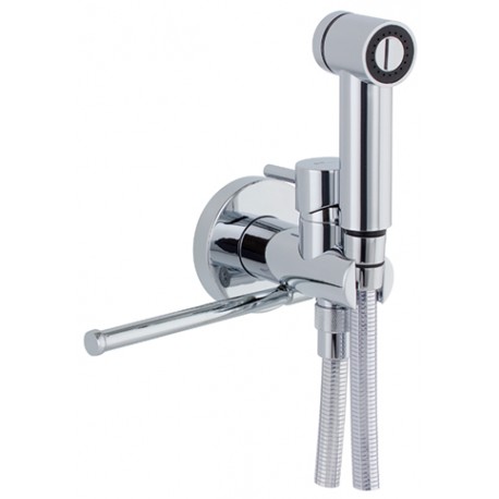 GRIFO BIDE WC HIGIENICO MONOMANDO CON BARRA CROMADO EMPOTRAR MINIMA MZ RIO 642520W00