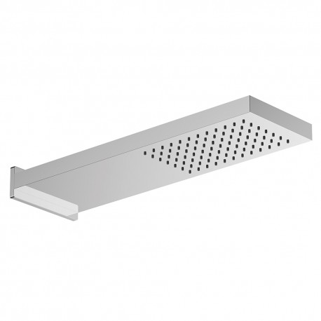 ROCIADOR DUCHA EMPOTRADO INOX VINCI 550X170 CLEVER 61115