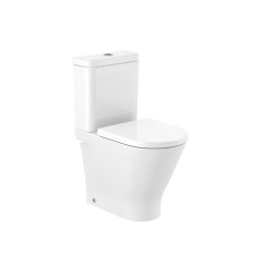 Inodoro WC Tradicional con Salida Horizontal&44 Cisterna y Tapa