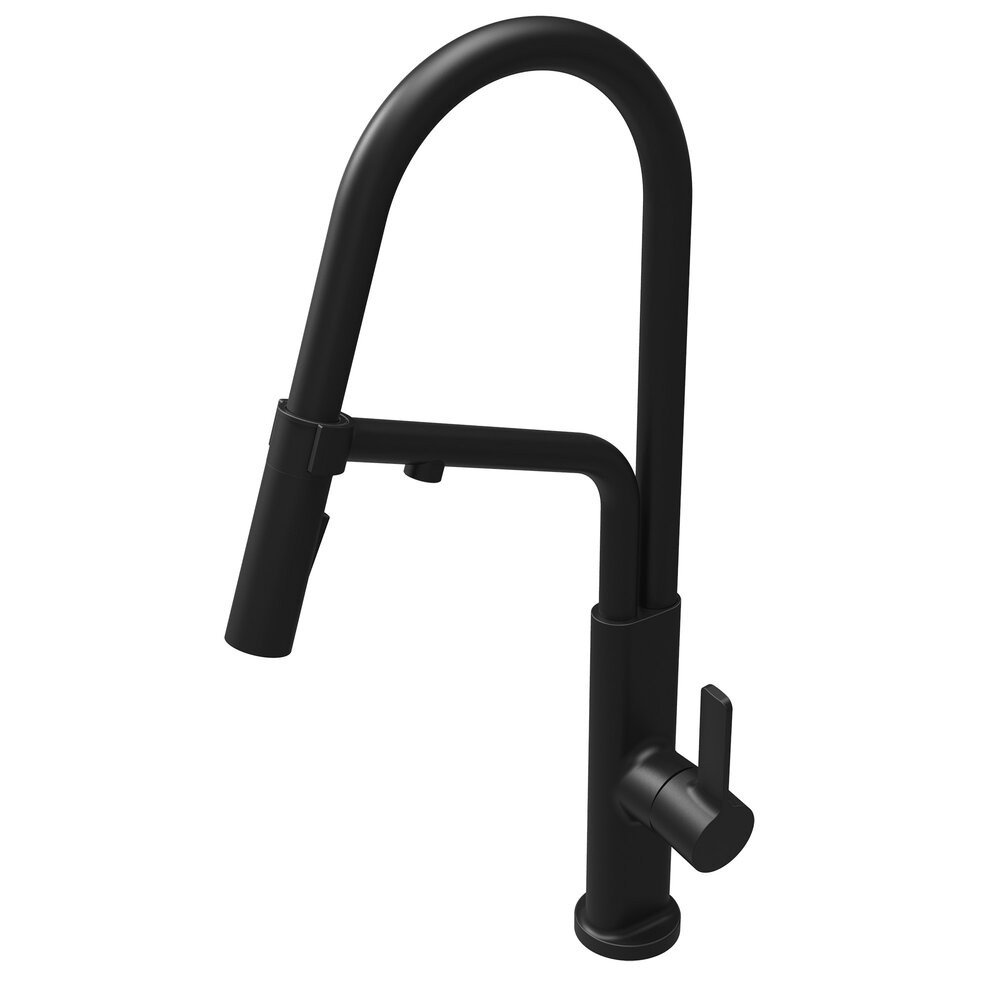 Comprar Grifo cocina 3 vías negro mate con purificación de agua