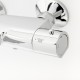 GRIFO BAÑO DUCHA TERMOSTATICO CROMADO S12 URBAN CLEVER 61529