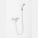 GRIFO BAÑO DUCHA TERMOSTATICO CROMADO UP! URBAN CLEVER 61012 61011