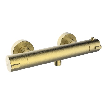 GRIFO DUCHA TERMOSTATICO ORO CEPILLADO UP! URBAN CLEVER 61956 61957