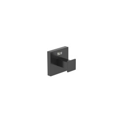 PERCHA PARA BAÑO HOTELS SQUARE NEGRO MATE ROCA A817601C40