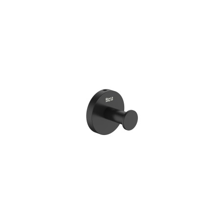 PERCHA PARA BAÑO HOTELS ROUND NEGRO MATE ROCA A817570C40