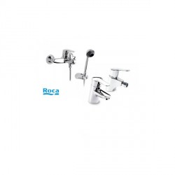 PACK DE GRIFO ROCA BIDE-LAVABO-BAÑODUCHA