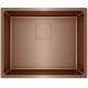 FREGADERO FLEXLINEA RS15 50.40 COBRE UNA CUBETA TEKA 115000025
