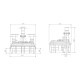 ESTACION DE BOMBEO SANICUBIC 2 VX S SMART MONOFASICO SFA SANITRIT