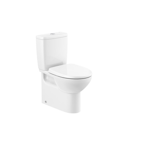 INODORO COMPLETO VICTORIA ADOSADO PARED COMPACTO 610 MM ROCA A342V05000