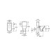 INODORO COMPLETO VICTORIA ADOSADO PARED COMPACTO 610 MM ROCA A342V05000