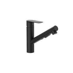 GRIFO MONOMANDO COCINA NEGRO MATE CALA ROCA A5A806ENB0
