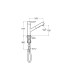 GRIFO MONOMANDO COCINA NEGRO MATE CALA ROCA A5A806ENB0