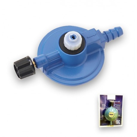 Regulador de gas Campingaz adaptable a botella azul.