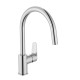 GRIFO COCINA MONOMANDO MANETA LATERAL CROMADO VICTORIA PLUS ROCA A5A844FC00