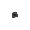 PERCHA SIMPLE BAÑO NEGRO MATE VICTORIA ROCA CON ADHESIVO O TORNILLOS A817880NB0