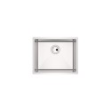 FREGADERO UNA CUBETA SOBRE BAJO ENCIMERA ACERO INOXIDABLE PRAGA 50 ROCA 550X400X200