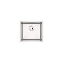 FREGADERO UNA CUBETA SOBRE BAJO ENCIMERA ACERO INOXIDABLE PRAGA 45 ROCA 450X400X200