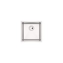 FREGADERO UNA CUBETA SOBRE BAJO ENCIMERA ACERO INOXIDABLE PRAGA 40 ROCA 400X400X200