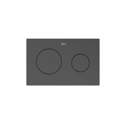 PLACA ACCIONAMIENTO PL10 DUAL NEGRO TITANIO CEPILLADO ROCA A8901890NM