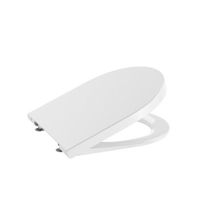 ASIENTO Y TAPA INODORO COMPACTO ROCA INSPIRA ROUND COMPACTO CAIDA AMORTIGUADA A80152C00B