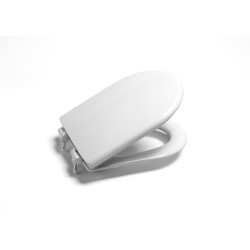 ASIENTO Y TAPA INODORO ROCA MERIDIAN CAIDA AMORTIGUADA blanco a801362004