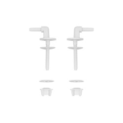 CONJUNTO BISAGRA ASIENTO WC INODORO ROCA VICTORIA ACETALICAS AI0016200R