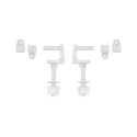 CONJUNTO BISAGRA ACETALICAS ASIENTO INODORO ROCA VICTORIA AI0002900R