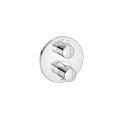 GRIFO TERMOSTATICO EMPOTRABLE BAÑO-DUCHA T1000 round ROCA CROMO A5A0D09C00