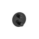 GRIFO TERMOSTATICO EMPOTRABLE BAÑO-DUCHA T1000 ROUND ROCA NEGRO A5A0C09CN0