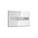 PLACA DE ACCIONAMIENTO INODORO ROCA PL2 DUAL COMBI BLANCA CROMADO-MATE A890196005