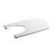 TAPA BIDE DAMA SENSO COMPACTO ROCA BLANCO A806511004