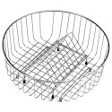 CESTA VARILLA redonda INOX Ø370X145MM TEKA 40199038