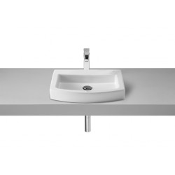 LAVABO CUADRADO SOBRE ENCIMERA HALL ROCA 520X440X95 A327882000 A32788200H