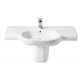 LAVABO PEDESTAL/SEMIPEDESTAL MERIDIAN 1000X460 ROCA