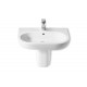 LAVABO PEDESTAL/SEMIPEDESTAL MERIDIAN 600X460 ROCA