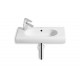 Lavabo cuadrado compacto Meridian Roca 550x320