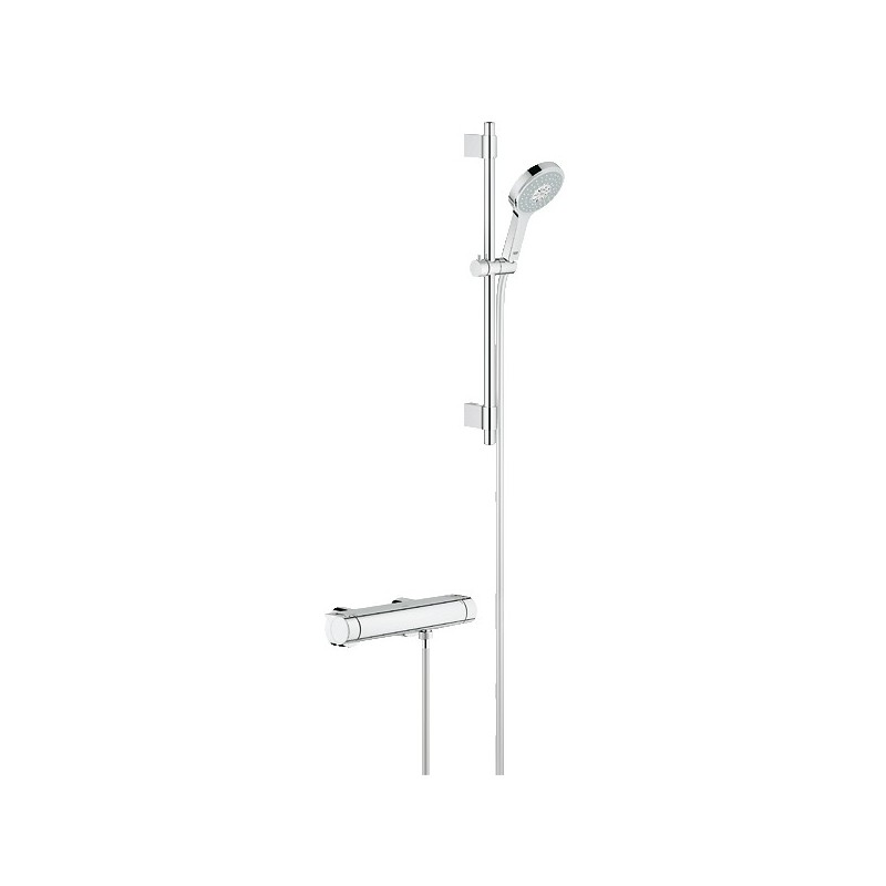 Grifo de ducha Grohe Grohtherm 800 con barra Tempesta II