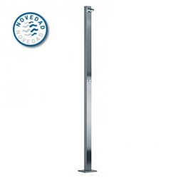 COLUMNA DUCHA EXTERIOR TEMPORIZADA INOX PRESTO