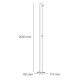 COLUMNA DUCHA EXTERIOR TEMPORIZADA INOX PRESTO