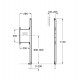 ESTRUCTURA EMPOTRABLE ROCA DUPLO HANDICAPPED BASTIDOR