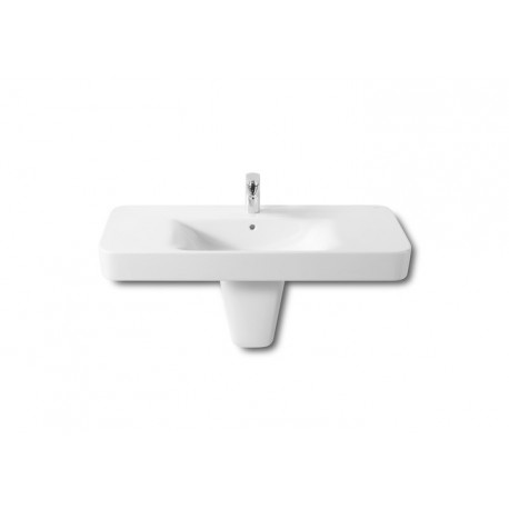 LAVABO PEDESTAL/SEMIPEDESTAL/SOBREMUEBLE 1000X475 SENSO SQUARE ROCA