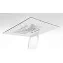 ROCIADOR DUCHA INOX A TECHO LOFT TRES CON CASCADA