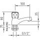 GRIFO LAVABO SIMPLE CLEVER GUAYAMA 96097