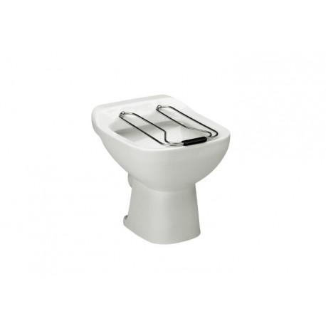 VERTEDERO ROCA GARDA PORCELANA BLANCO CON REJILLA A371055000