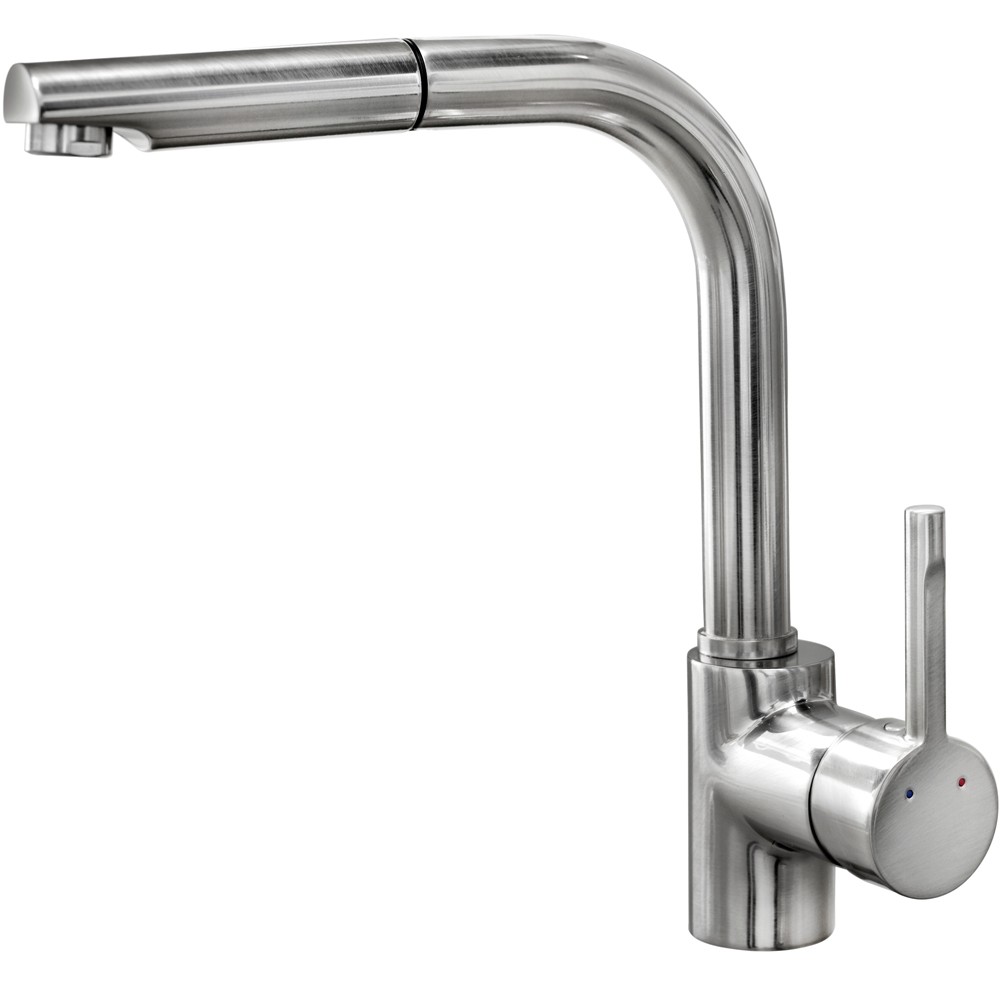 grifo cocina monomando teka ca o alto extraible ark 938 inox 239381200