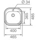 FREGADERA TEKA STYLO 1C 10107007