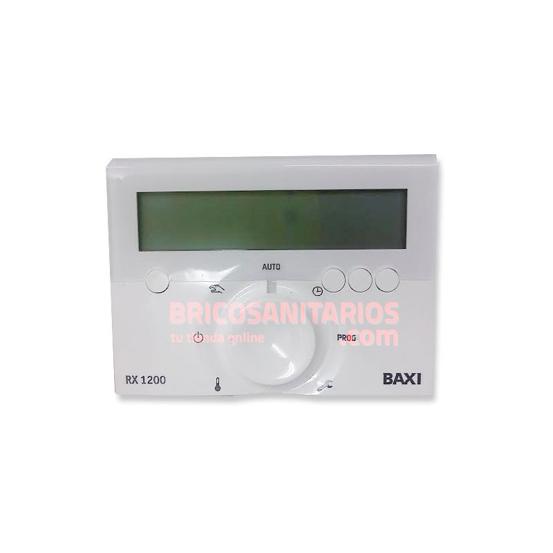 termostato ambiente baxi rx 1200 programable inalambrico