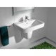 LAVABO PEDESTAL/SEMIPEDESTAL/SOBREMUEBLE 1000X475 SENSO SQUARE ROCA